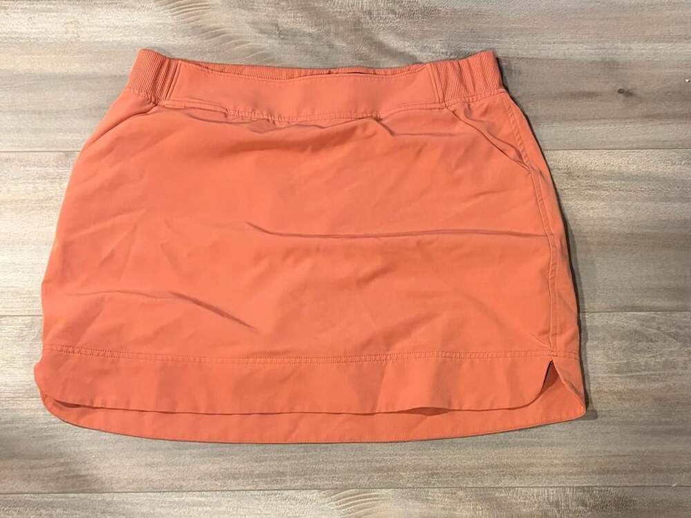 32 Degrees Cool Women's Coral Orange Athletic Skort Size L